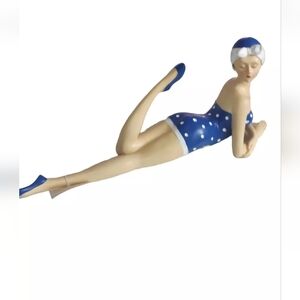 Bathing Beauty Figurine Statue Miami Beach Art Deco Style Brand New Beautiful